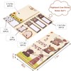 JarThenaAMCS 240 Sheets Highland Cow Sticky Notes Set 8 Designs