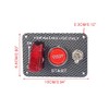 12V Ignition Switch Panel Set Racing Ignition Switch Panel Set