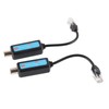 1Pair 10/100Mbps 1CH Passive IP Network Coaxial Transmitter Receiver Extender