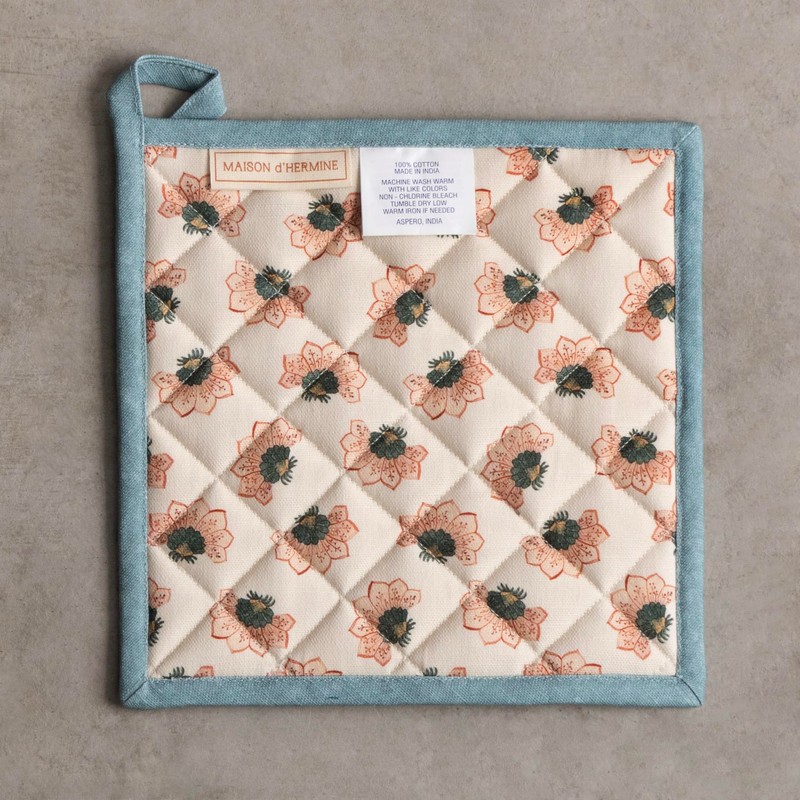 Maison d' Hermine Double Oven Mitts 100% Cotton 18cm x