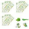 OriniPlay 1200 PCS Reptile Crocodile Themed Paper Stickers-Reptile Crocodile Party