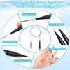 13 Pairs Interchangeable Knitting Needles Set with 4 Flexible Cables,