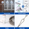 Muzata 200 ft 1/8" Stainless Steel Cable Railing System Hardware