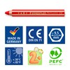 Staedtler Noris Junior 140 C6 2 3-in-1 Colouring Pencils (Colourful,