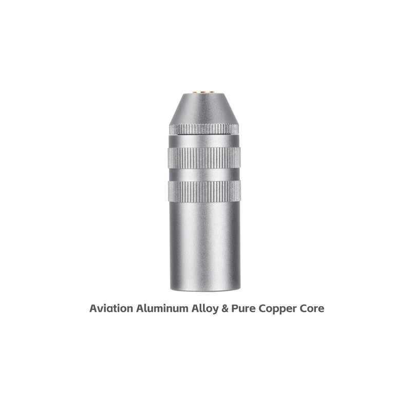 Alphatec XLR 4-Pin to 4.4mm Balanced Adapter, Aviation Aluminum Alloy