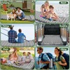 Camping Sleeping Pad 4" Extra Thick Ultralight Inflatable Sleeping Pad