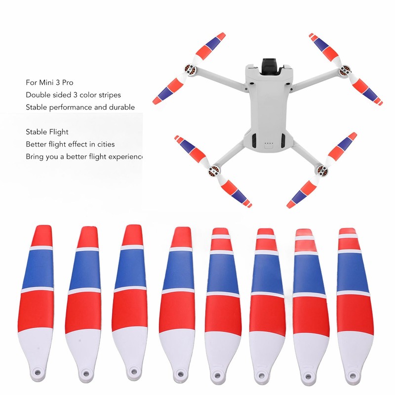 6030F Propellers Low Noise Double Sided Colorful Replacement Drone Propeller