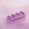 Wave Pattern Cookie Cutter - 3 Sizes
