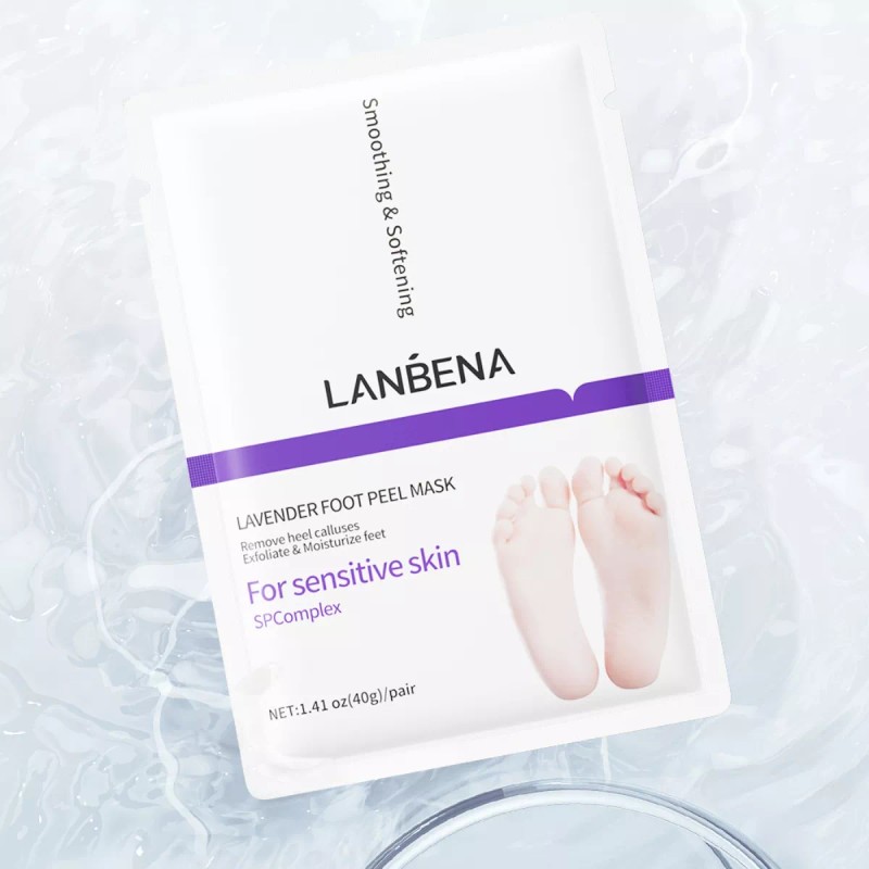 Universo en Linea Mascarilla Exfoliante Pies Lanbena Elimina Piel Muerta