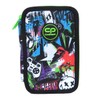 CoolPack PEEK A Boo XXL Pencil Case, 3-Compartment School Pencil