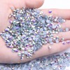 Jollin 144pcs Hotfix Rhinestones Flatback Crystal Rhinestones for Crafts Crafting