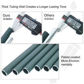 ASTARIN Memorial Wind Chimes Outdoor Deep Tone| 28 Inches Sympathy Wind Chimes with 6 Aluminum Tuned Relaxing Melody| Wind Chimes for Your Garden, Patio, Or Yard Decor