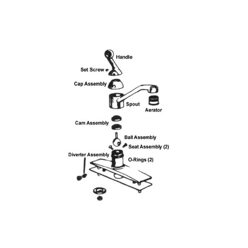 Replacement Seats and Springs For Delta Faucet RP4993