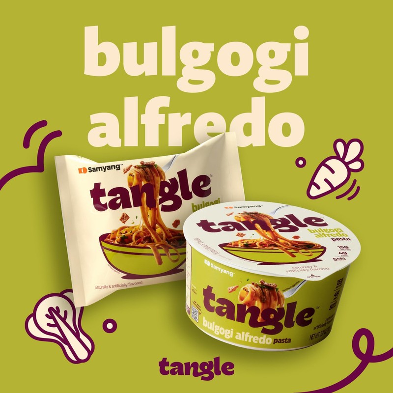 Tangle - Bulgogi Alfredo Pasta Bowl 3.70 oz (105g) x