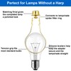 2 PACK Lamp Shade Light Bulb Clip Adapter, WEAVERBIRD Lamp