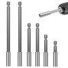 6PCS Drill Bit Holder, Drill Bit Extension, Drill Extension Bit