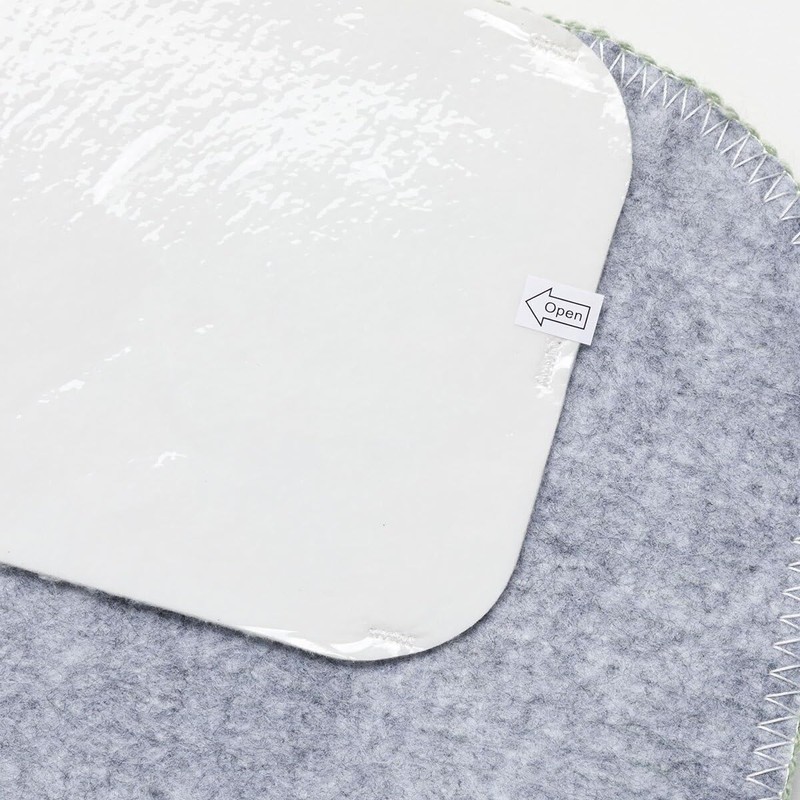 NITORI 7702767 Long Soft Touch Lid Cover for Washing Heating