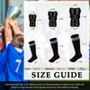HyDren 4 Pairs Soccer Shin Guards for Youth Kids Toddler