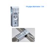 2 Pcs 1" x 1" 2 Way End Rails Square