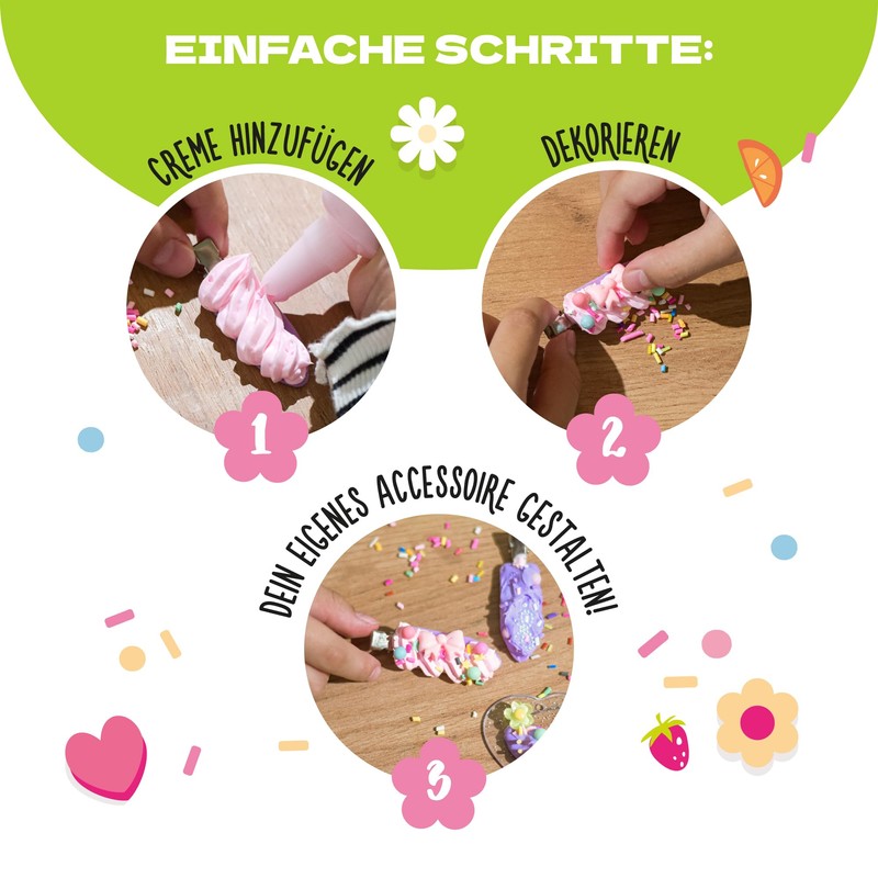 CRAFTY CATS Craft Case Children's DIY Set for Creativity Cupcake