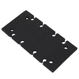 ChaRLes Sander Base Plate Backing Pad For Makita Bo3700 Bo3710 Bo3711 Sander Replacement Part