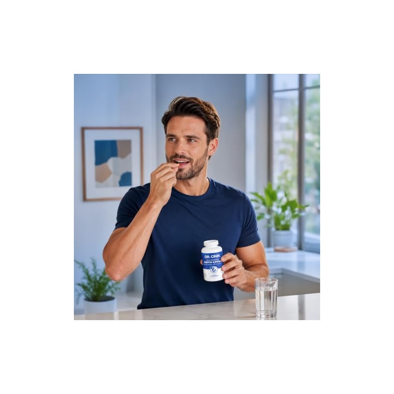 DR. Cinik High Potential Biotin 2,500mcg Tablets, Vitamin B7 Food