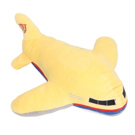 Stuffed Airplane Plush Toys Adorable Soft Comfortable Kids Toy Plane Pillow for Decorate Home Sofa Yellow
