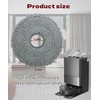 6 Packs Mop Pads Compatible with Roborock Q Revo Robot