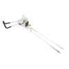 Stainless Steel Fishing Rod Holder 360° Rotatable Adjustable Ground Insert