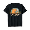 Cafébara Cafe Bara X Water Pig Funny Coffee Capybara T-Shirt