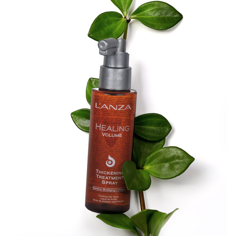 L'ANZA Healing Volume Thickening Treatment Hair Spray, Boosts Shine, Volume,