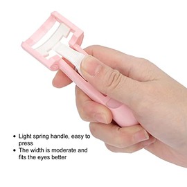 Rizador de Pestañas, Clip para Rizar Pestañas, Herramienta Cosmética de Clip para Pestañas de Larga Duración, Herramienta de Maquillaje Portátil para Todas las Formas de Ojos