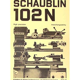 SCHAUBLIN No.102N Series High Precision Metal Lathes Catalog Manual