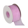 Ribbonitlux 2 Inch Sheer Organza Ribbon, Lilac Mist Shimmer Chiffon