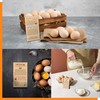 200 PCS Egg Handling Instruction Cards, Double-Sided Printing Egg Stamps