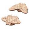 DAUZ Elegant Strong Magnets Versatile Embroidery Needle Minder, Beech Wood,