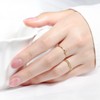 3Pics Sterling Silver Stackable Ring Set Simple Minimalist Thin Stackable