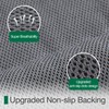 LUMI Chenille Bath Mat 40 x 60 cm, Non-Slip Absorbent