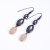Fashionable Retro Oval Tassel Earrings, Suitable For Daily Wear, Are