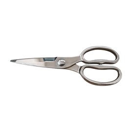 TONMA Kitchen Shears All Purpose [Made in Japan] Soild Metal Stainless Steel Japanese Kitchen Scissors Heavy Duty with Micro Serrated, Mirror finish