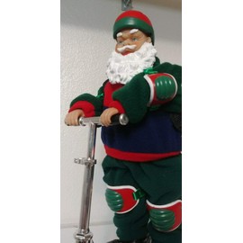 Trim A Home Scooter Santa- Musical and Animated