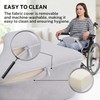 KUAZIDAR Hip Abduction Pillow with Strap, Hip Abductor Wedge Post-Surgery
