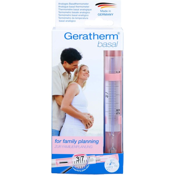 Geratherm Basal Analogue Thermometer, Pack of 1