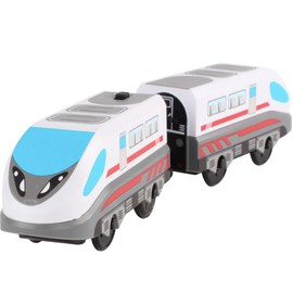 Electric Train Magnetic Track Hape Steam Train Classic Children's  Toy