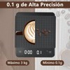 HOGESA® Báscula Digital para Cocina,Multifunción LCD Digital de Cocina BáScula