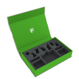 Feldherr Magnetic Box Green Compatible with Warhammer Underworlds: Harrowdeep - The Bannished Dead