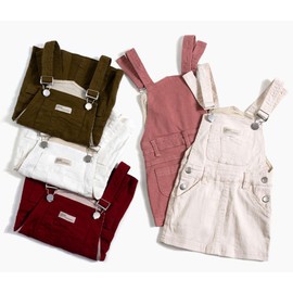 ABALACOCO Girls Casual Denim Overalls Stretch Material Dress Button Sleeveless Ajustable Strap Jean Fashion Wear 3-11T (Pink#1,5-6 Years)