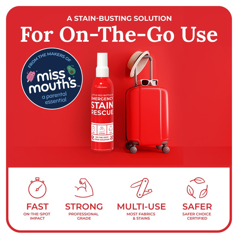 Emergency Stain Rescue Stain Remover Spray - Fast-Acting Spray for