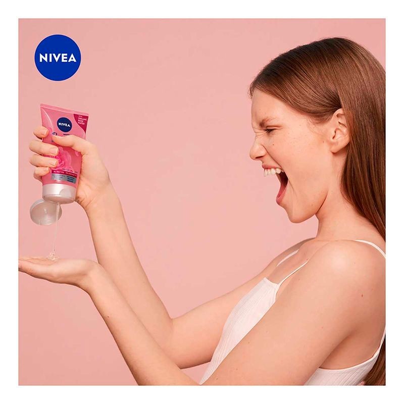 Gel Limpiador Facial NIVEA Agua De Rosas 150ml