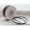 single roll of Hunter Green Double faced Satin Ribbon 3mm,